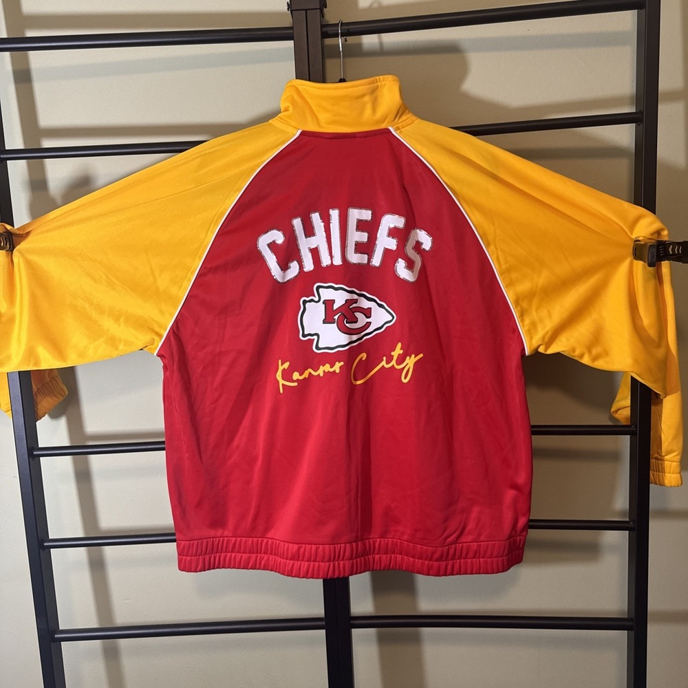 Kansas City‎ Chiefs Women's Jacket Full Zip Taylor Swift With Sequins Size 2XL